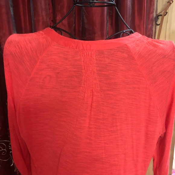 Code Blue. Coral colored Top - Picture 3 of 5